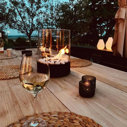 Planika Chantico Glassfire – Bordpeis i glass Planika