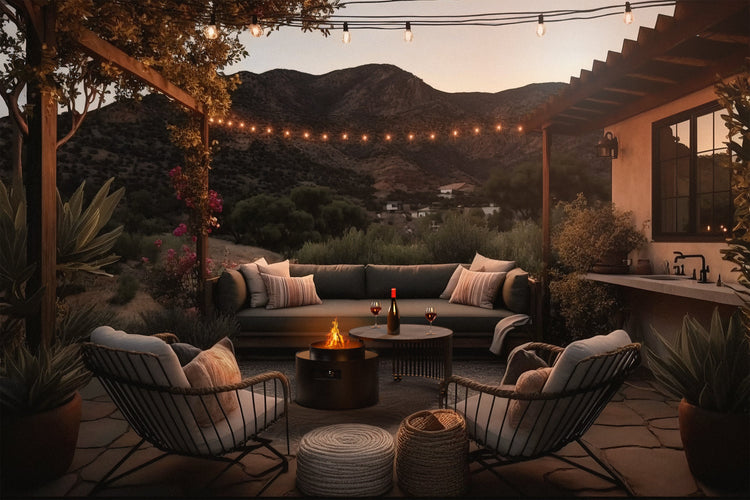 Planika Moon – utendørs gasspeis