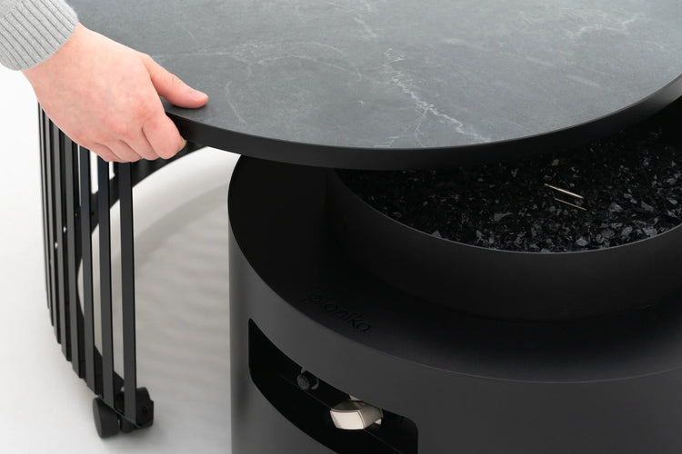 Planika Moon – utendørs gasspeis