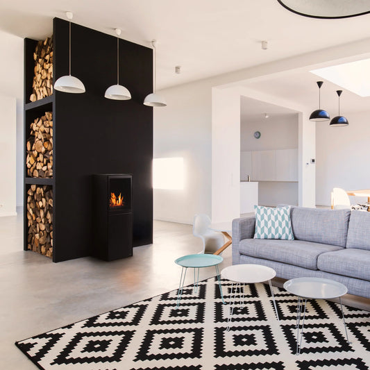 Planika Scandi – frittstående biopeis i moderne nordisk design Planika