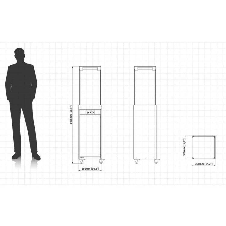 Planika Faro – Utendørs gasspeis