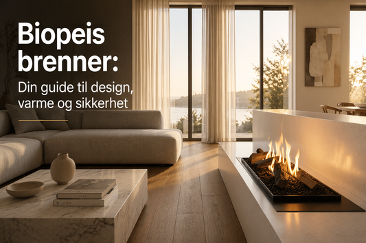 Biopeis brenner: Din guide til design, varme og sikkerhet Ardente Brands: Planika Fires