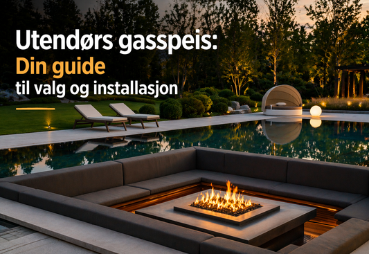 Utendørs gasspeis: Din guide til valg og installasjon Ardente Brands: Planika Fires