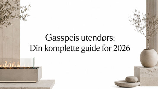 En innføring til gasspeis utendørs Ardente Brands: Planika Fires