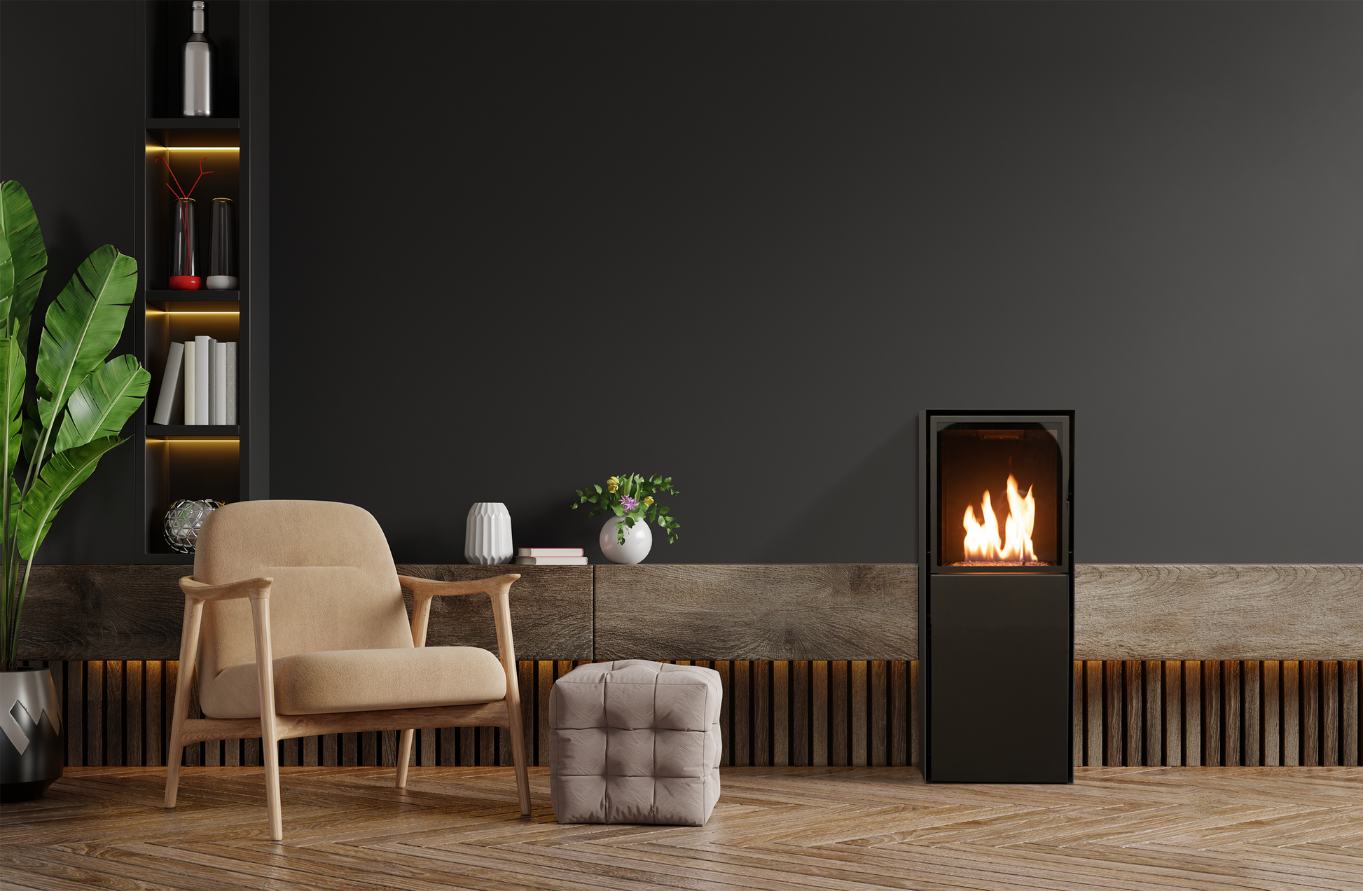 Planika Scandi – frittstående biopeis i moderne nordisk design