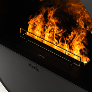 Planika Misty – EL-peis med vanndamp med LED-flammer