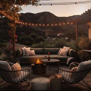 Planika Moon – utendørs gasspeis