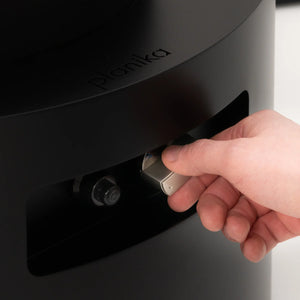 Planika Moon – utendørs gasspeis