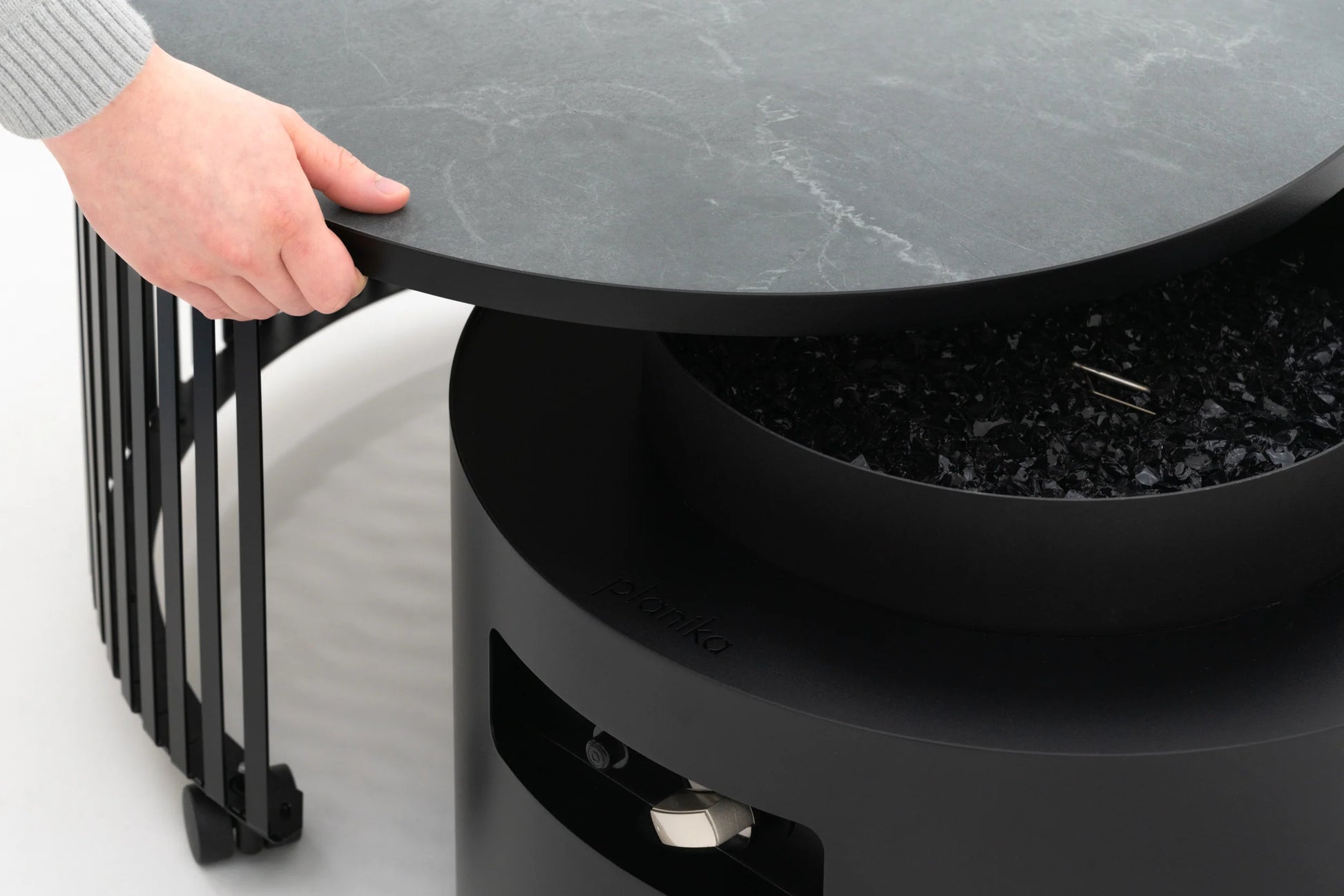 Planika Moon – utendørs gasspeis