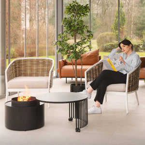 Planika Moon – utendørs gasspeis