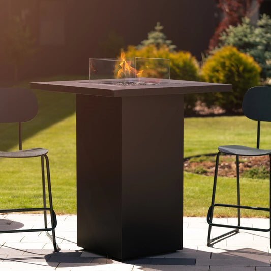 Planika Square Table High – utendørs gasspeisbord