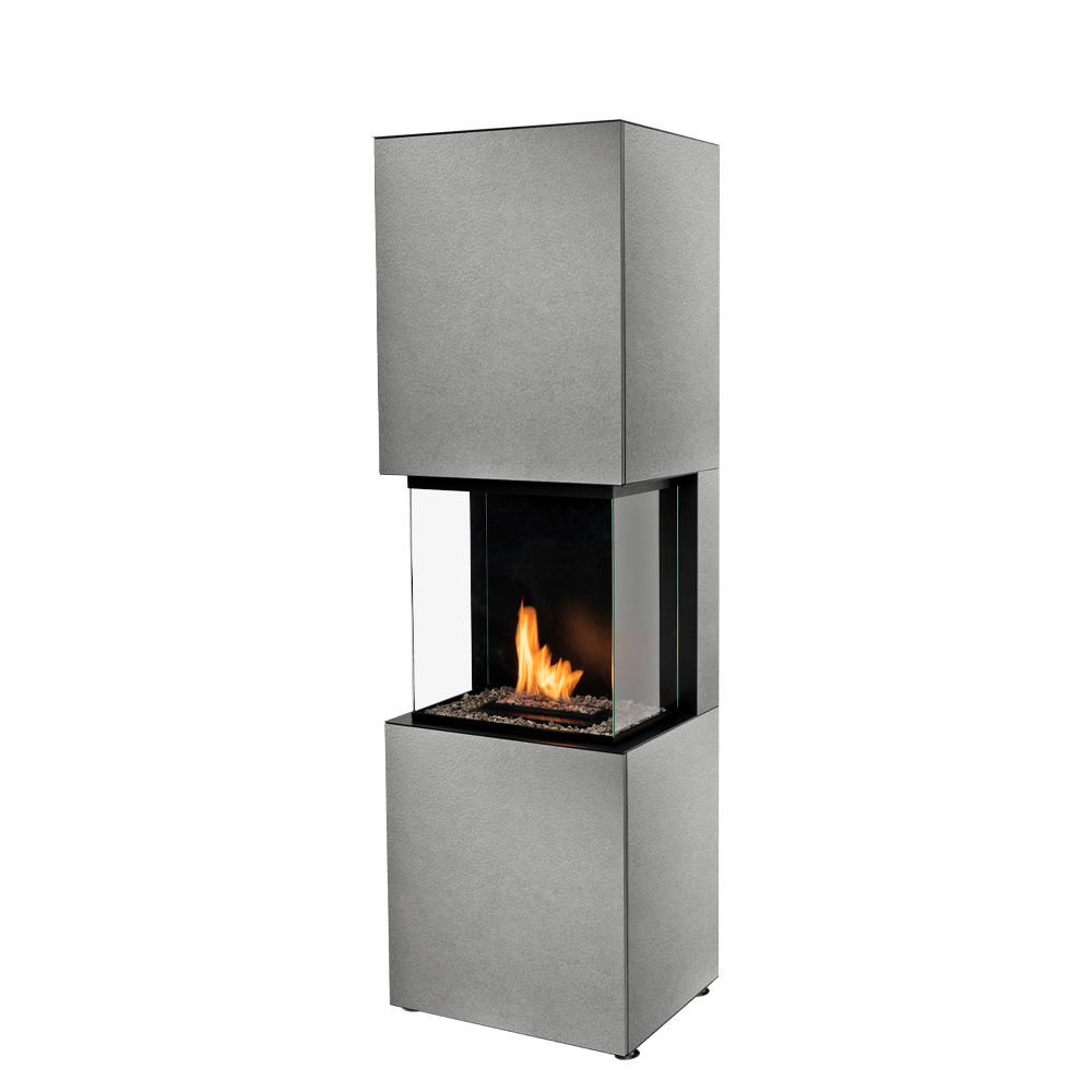 Planika Rock Fireplace – Frittstående bioetanolpeis