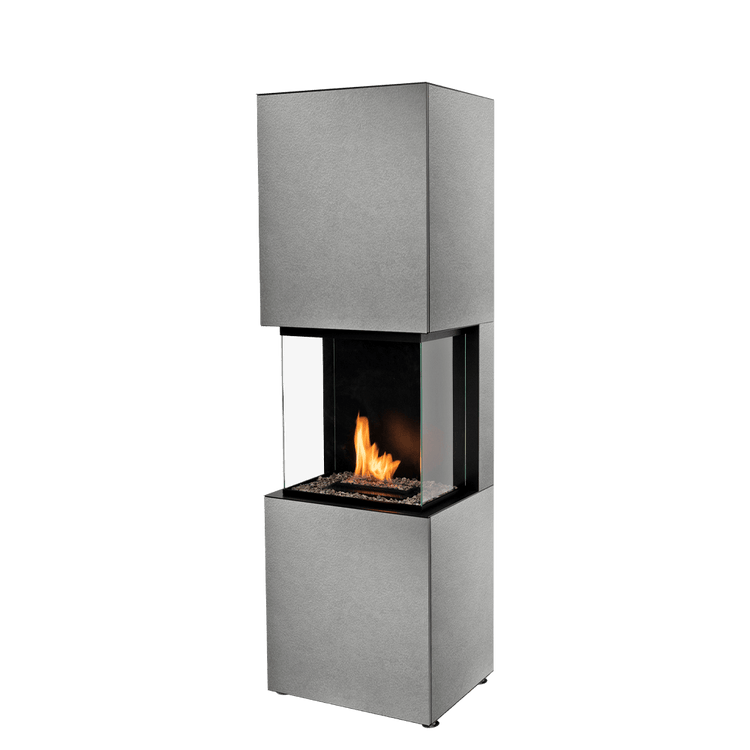Planika Rock Fireplace – Frittstående bioetanolpeis