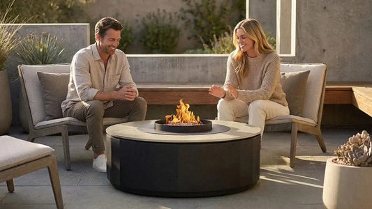 Planika Comet Table – Eksklusivt utendørs biopeis som ildbord - Ardente Brands: Planika Fires