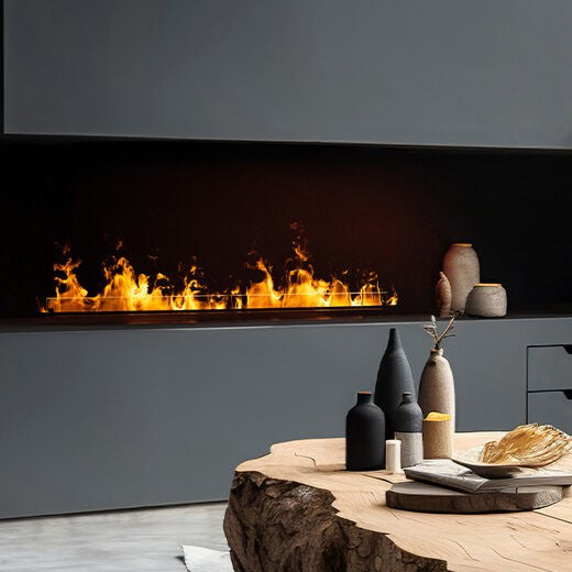 Planika Cool Flame Innsats – EL-peis med vanndamp og LED-flammer