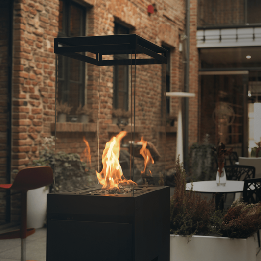 Planika Lighthouse – Flyttbar utendørs gasspeis