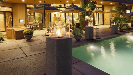 Planika Porto – Elegant utendørs bioetanolpeis