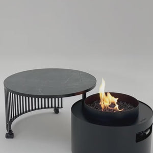 Planika Moon – utendørs gasspeis